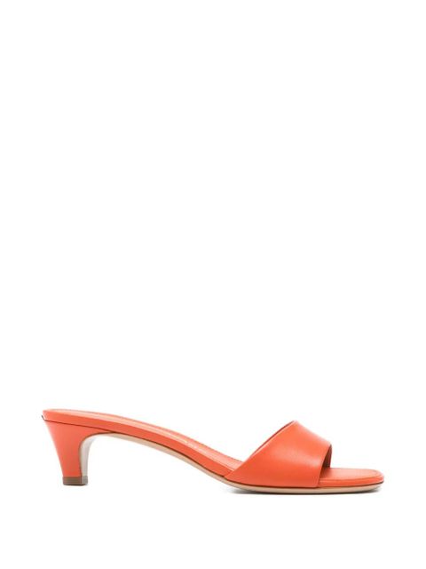 Ferragamo low heeled slip-on sandals - Orange - zdjęcie produktu nr 1
