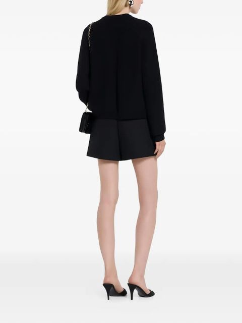 Gucci embellished round-neck cardigan - Black - zdjęcie produktu nr 2