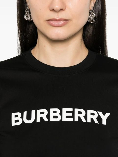 Burberry logo-print cotton T-shirt - Black