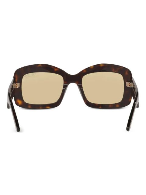 TOM FORD Venetia metal-detail sunglasses - Brown - zdjęcie produktu nr 2