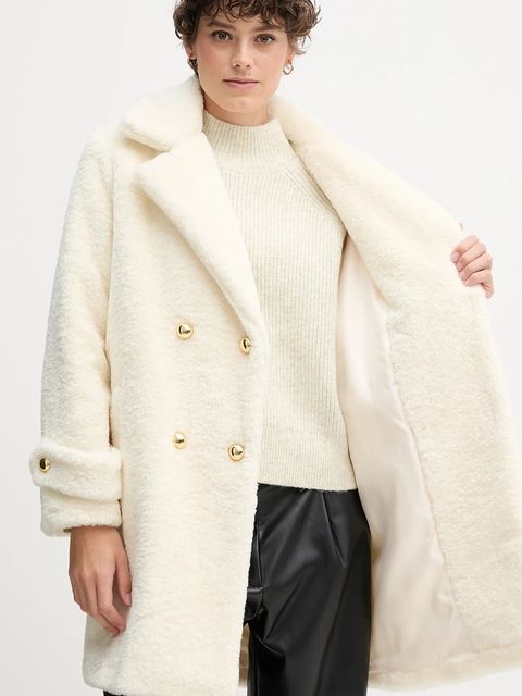 Gaudi płaszcz kolor beżowy 521FD39001