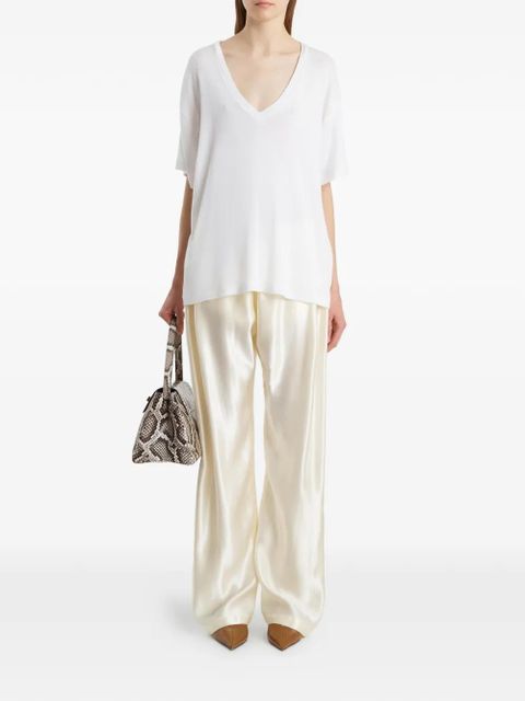 KHAITE Linda T-shirt - White - zdjęcie produktu nr 2