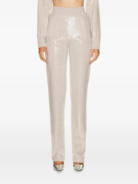 Burberry sequin-embellished pants - Neutrals - zdjęcie produktu nr 1