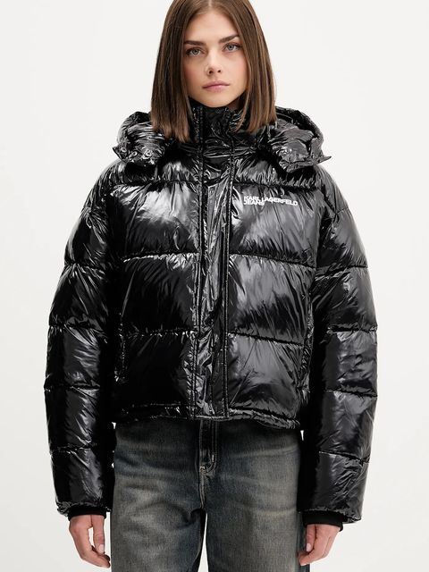 Karl Lagerfeld Jeans kurtka kolor czarny zimowa A4W15022 - zdjęcie produktu nr 1