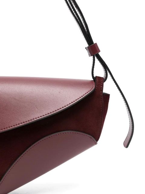 NEOUS leather shoulder bag - Red
