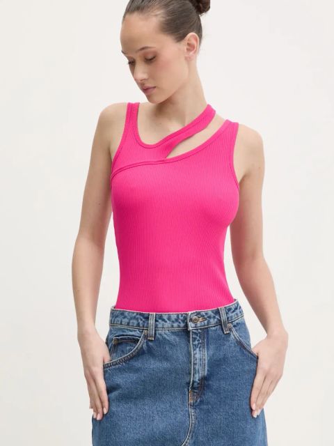 HUGO top kolor różowy 50537044