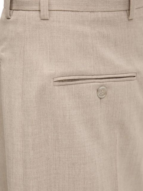 MM6 Maison Margiela front-crease welt-pocket shorts - Neutrals - zdjęcie produktu nr 2