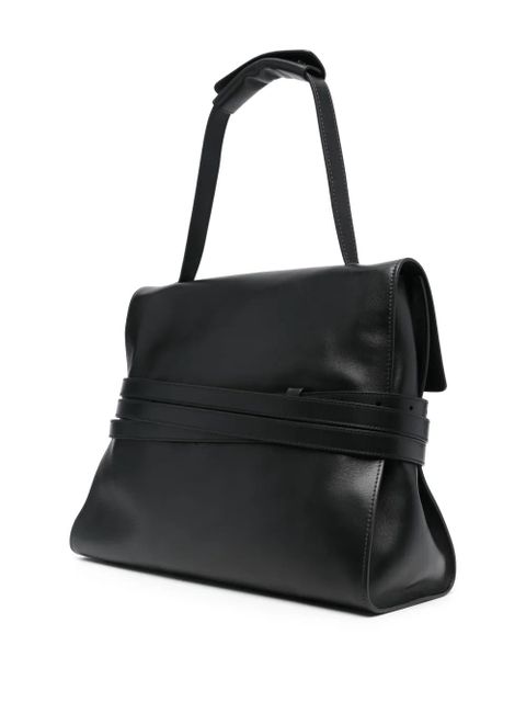 Moschino medium Tie Me tote bag - Black