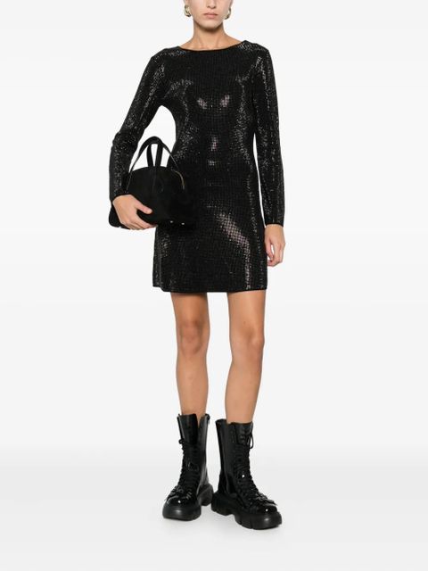 Maje long-sleeve dress - Black