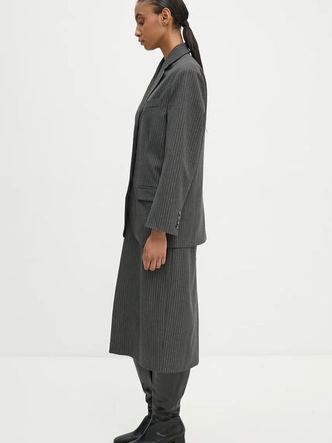 2NDDAY marynarka Harry kolor szary jednorzędowa wzorzysta 2245115170