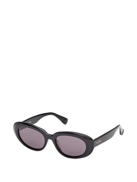 Max Mara Eyewear oval-frame sunglasses - Black - zdjęcie produktu nr 2