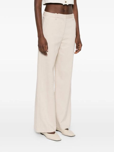 Maje side-pocket trousers - Neutrals