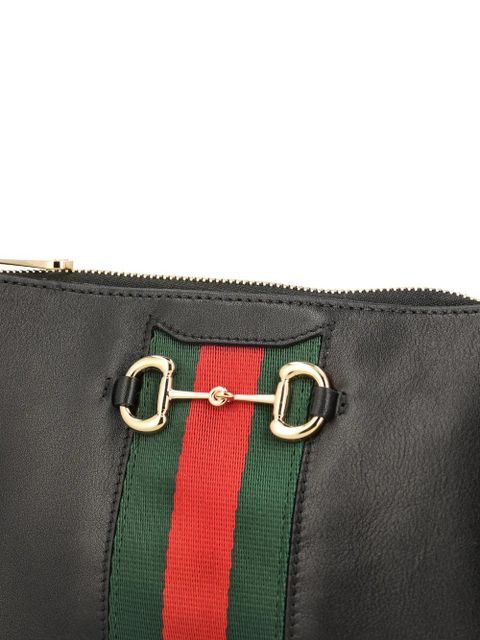 Gucci mini horsebit-detail shoulder bag - Black