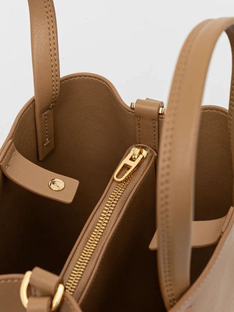 Bimba Y Lola torebka kolor brązowy 251BB1J5L.12623