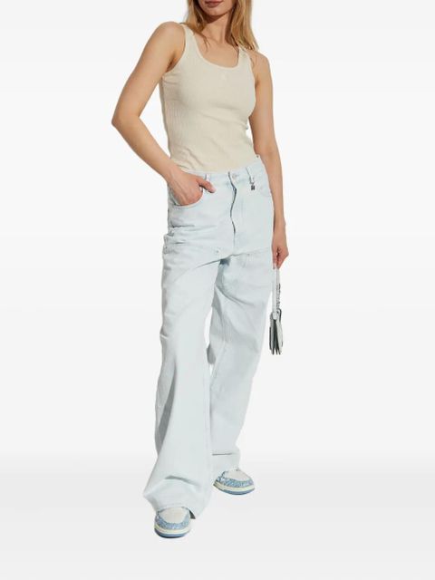 AMIRI ribbed sleeveless tank top - Neutrals - zdjęcie produktu nr 2