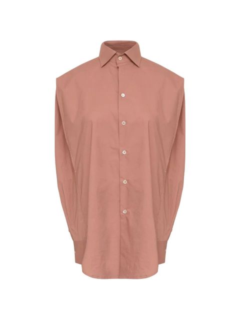 MM6 Maison Margiela cotton shirt - Brown - zdjęcie produktu nr 1