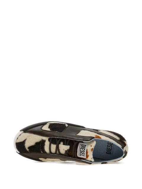 Diesel S-Slante-D Low animal-print sneakers - Neutrals