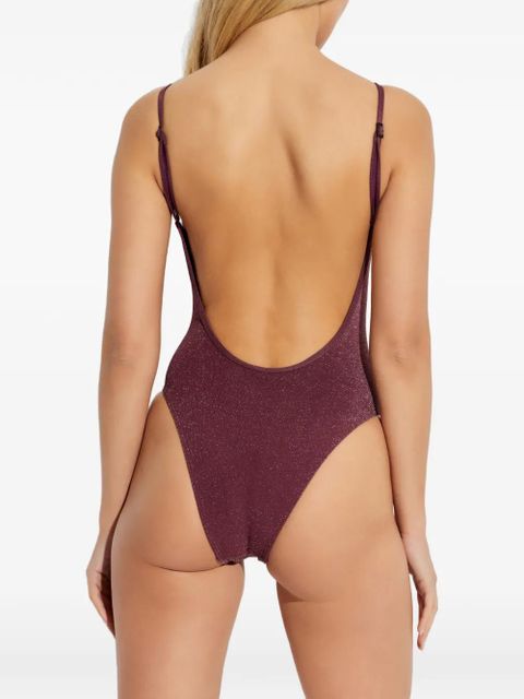 Bond-eye Low Palace swimsuit - Purple