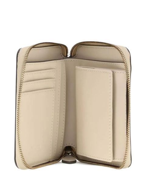 PINKO Love Birds leather wallet - Neutrals