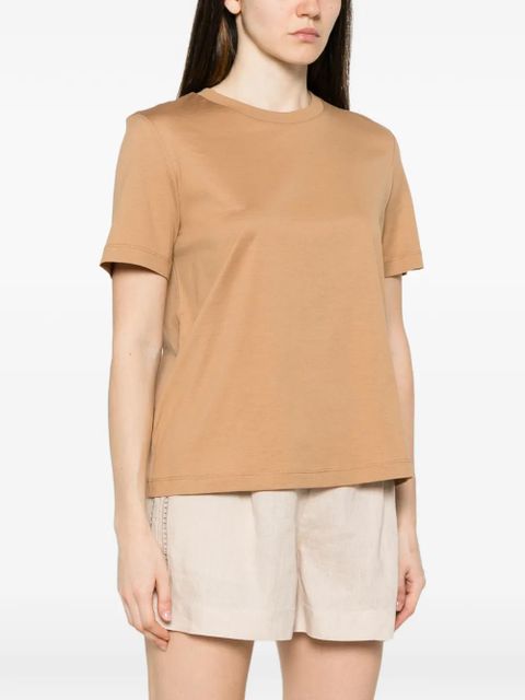 Max Mara Licenza print-detail T-shirt - Neutrals
