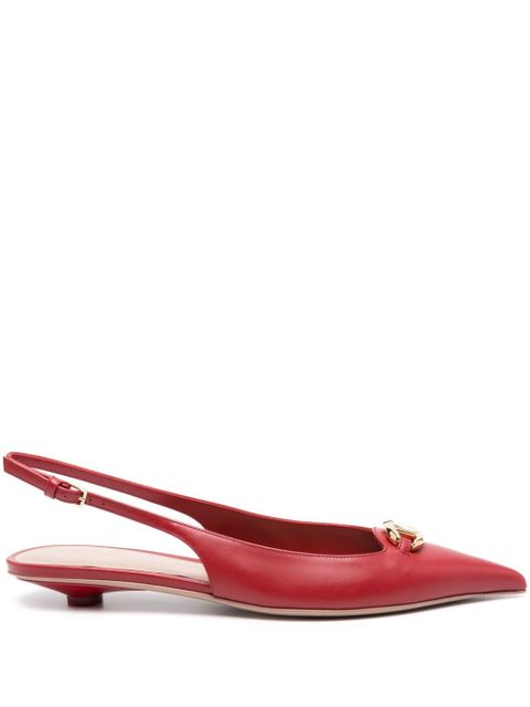 Valentino Garavani 30mm VLogo pumps - Red