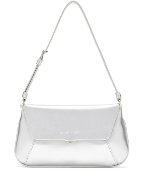 Amina Muaddi Ami mini bag - Silver - zdjęcie produktu nr 1