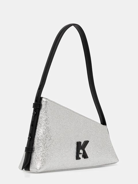 Karl Lagerfeld Jeans torebka kolor srebrny A4W30155 - zdjęcie produktu nr 2