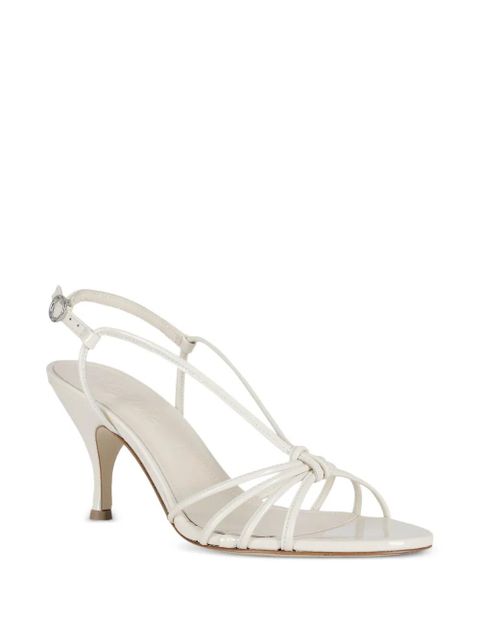 Aeyde knotted strap pumps - White - zdjęcie produktu nr 2