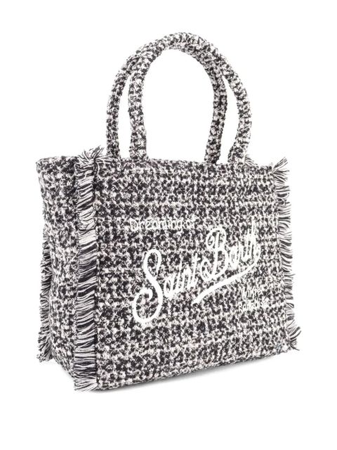 MC2 Saint Barth fringed-detail tote bag - Black