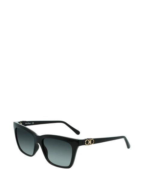 Ferragamo square-frame sunglasses - Black - zdjęcie produktu nr 2
