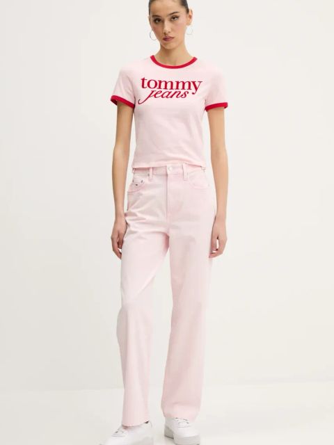 Tommy Jeans jeansy damskie high waist DW0DW20349