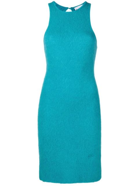 GANNI sleeveless knitted dress - Blue - zdjęcie produktu nr 1