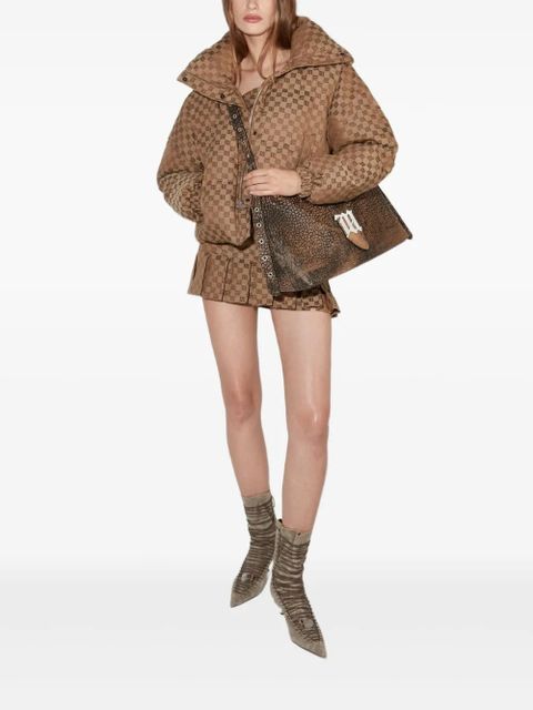 MISBHV jacquard-monogram long-sleeve jacket - Brown - zdjęcie produktu nr 2