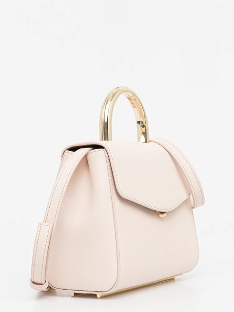 Furla torebka skórzana kolor różowy WB01704.BX3913.0496S1007 - zdjęcie produktu nr 2