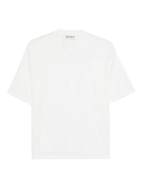 Róhe crew-neck T-shirt - White - zdjęcie produktu nr 1