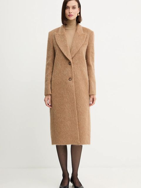 Twinset płaszcz z domieszką wełny - zdjęcie produktu nr 1