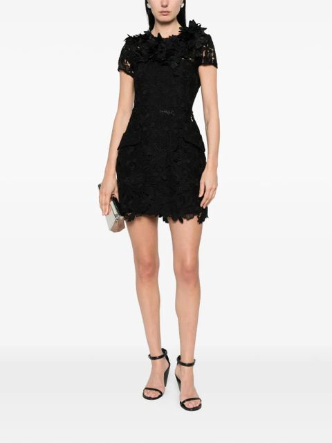 Sportmax macrame mini dress - Black - zdjęcie produktu nr 2