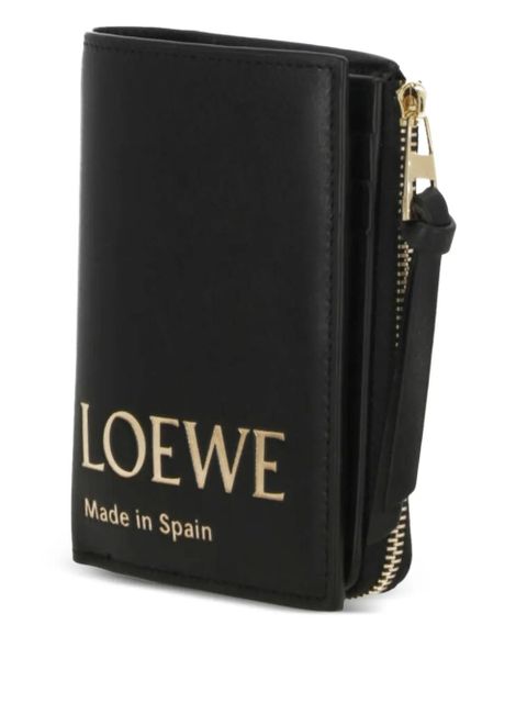 LOEWE logo-print zip wallet - Black - zdjęcie produktu nr 2