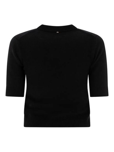 Max Mara No Drama short-sleeves sweater - Black - zdjęcie produktu nr 2