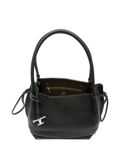 Tod's Buz leather tote bag - Black