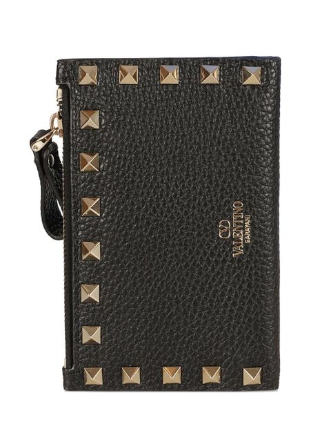 Valentino Garavani rockstud zipped wallet - Black - zdjęcie produktu nr 1