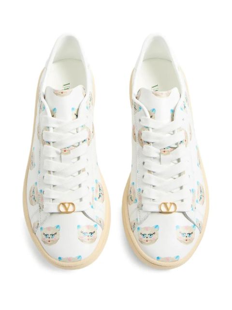 Valentino Garavani Royco Chat de la Maison-print sneakers - White - zdjęcie produktu nr 2