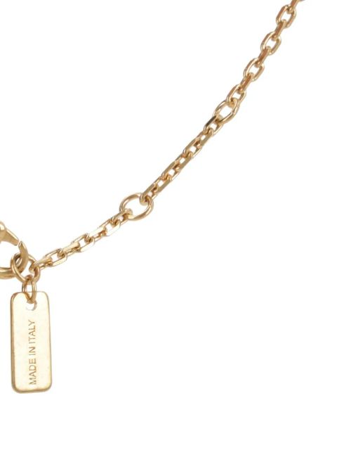 Chloé logo-lettering necklace - Gold