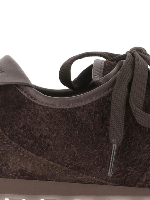 Jacquemus logo lacing sneakers - Brown