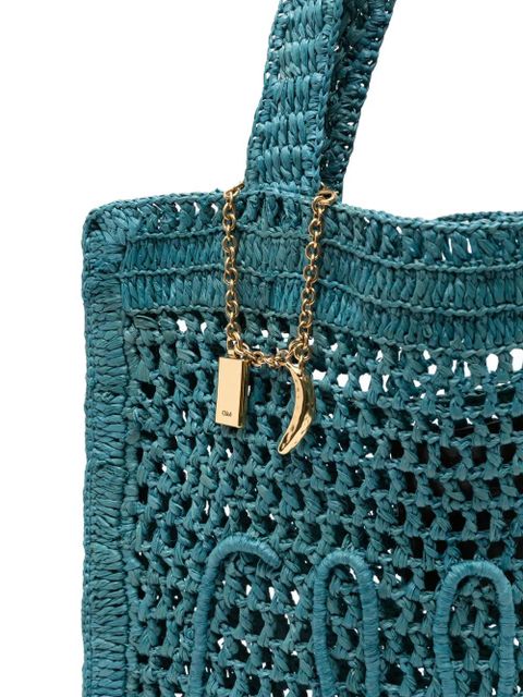 Chloé Summer Banana tote bag - Blue