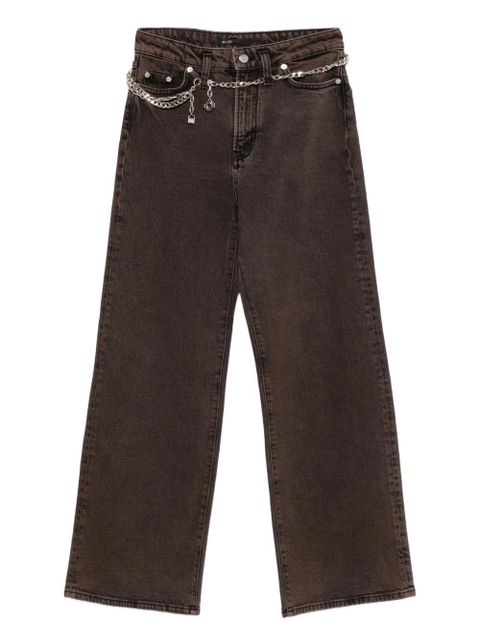 Maje chain-belt jeans - Brown - zdjęcie produktu nr 1