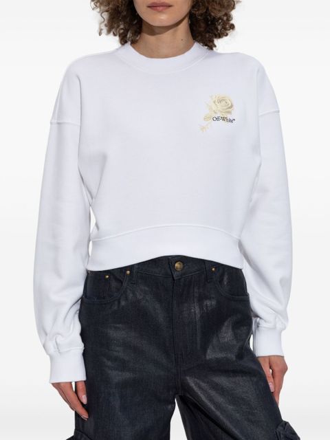 Off-White logo-print sweatshirt