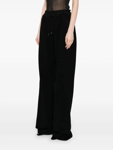 Saint Laurent Jambes larges molleton pants - Black
