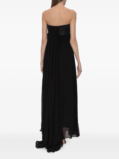 Posse Solene strapless maxi dress - Black - zdjęcie produktu nr 2