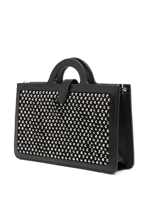 Marni crystal-embellished cross body bag - Black